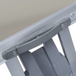 vidaXL Masă de camping pliabilă cu 4 scaune, oțel și aluminiu vidaXL Masă de camping pliabilă cu 4 scaune, oțel și aluminiu