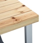 vidaXL Masă de camping pliabilă cu 4 scaune, oțel și aluminiu vidaXL Masă de camping pliabilă cu 4 scaune, oțel și aluminiu