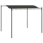 vidaXL Copertină de soare, antracit, 3 x 2,4 m
