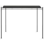 vidaXL Copertină de soare, antracit, 3 x 2,4 m