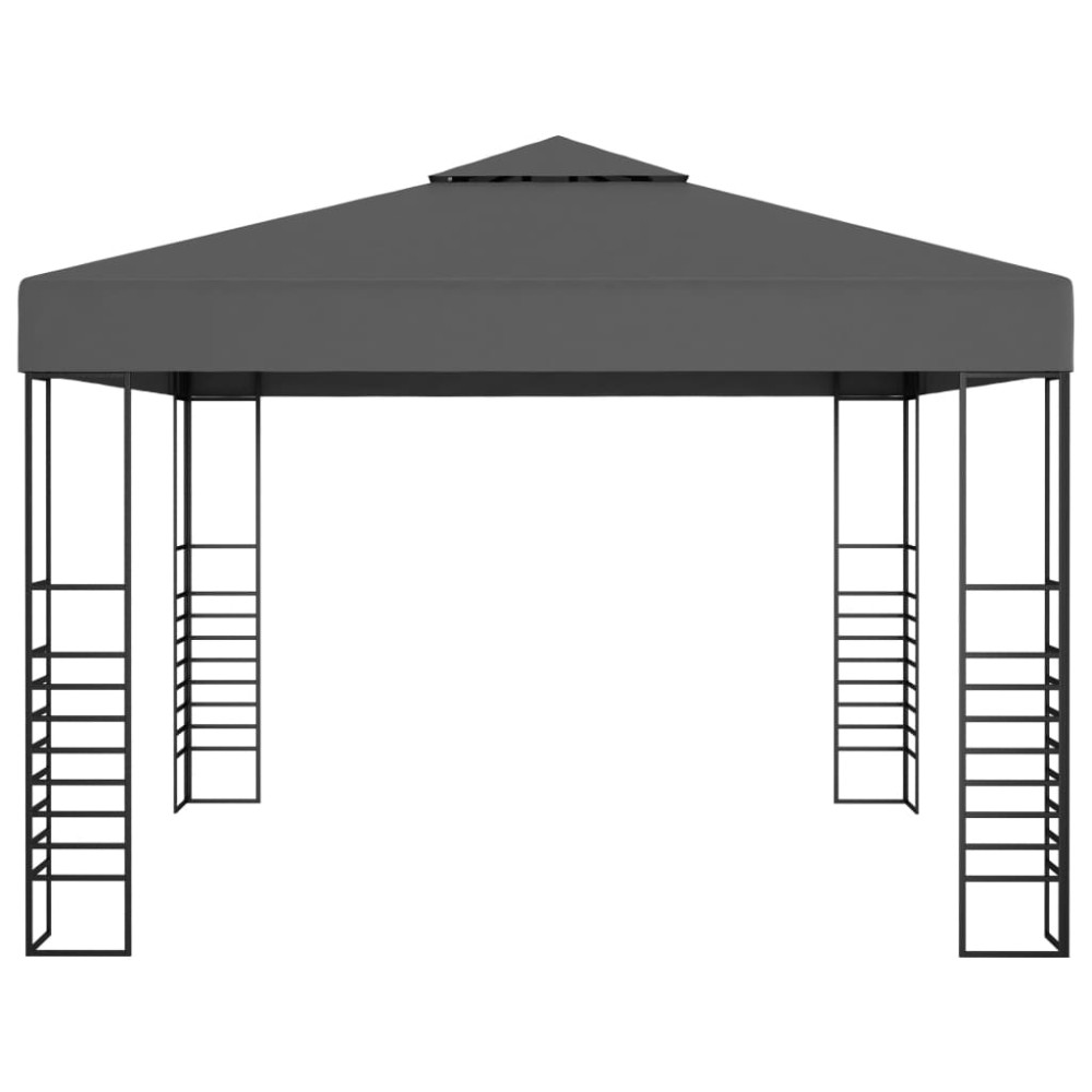 vidaXL Cort de grădină antracit, 3 x 3 m