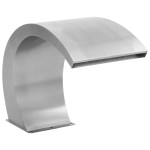 vidaXL Fântână de piscină cu LED-uri, 30 x 60 x 45 cm, oțel inoxidabil vidaXL Fântână de piscină cu LED-uri, 30 x 60 x 45 cm, oțel inoxidabil
