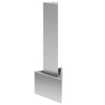 vidaXL Fântână de grădină, argintiu, 37,7x32,6x110 cm, oțel inoxidabil vidaXL Fântână de grădină, argintiu, 37,7x32,6x110 cm, oțel inoxidabil