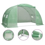 vidaXL Seră, 8 m², 2 x 4 x 2 m vidaXL Seră, 8 m², 2 x 4 x 2 m