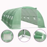 vidaXL Seră, 24 m², 6 x 4 x 2 m vidaXL Seră, 24 m², 6 x 4 x 2 m