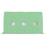 vidaXL Seră, 6,86 m², 3,43 x 2 x 2 m