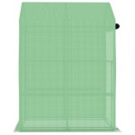 vidaXL Seră cu rafturi, 143 x 143 x 195 cm, oțel vidaXL Seră cu rafturi, 143 x 143 x 195 cm, oțel