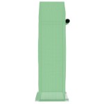 vidaXL Seră cu cadru din oțel, 0,5 m², 1 x 0,5 x 1,9 cm vidaXL Seră cu cadru din oțel, 0,5 m², 1 x 0,5 x 1,9 cm