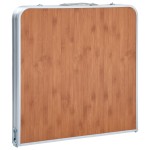 vidaXL Masă de camping pliabilă, 120 x 60 cm, aluminiu vidaXL Masă de camping pliabilă, 120 x 60 cm, aluminiu