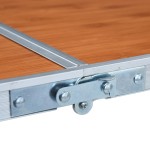 vidaXL Masă de camping pliabilă, 120 x 60 cm, aluminiu vidaXL Masă de camping pliabilă, 120 x 60 cm, aluminiu