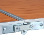 vidaXL Masă de camping pliabilă, 180 x 60 cm, aluminiu