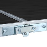 vidaXL Masă de camping pliabilă, gri, 180 x 60 cm, aluminiu vidaXL Masă de camping pliabilă, gri, 180 x 60 cm, aluminiu