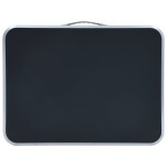 vidaXL Masă de camping pliabilă, gri, 60 x 45 cm, aluminiu vidaXL Masă de camping pliabilă, gri, 60 x 45 cm, aluminiu