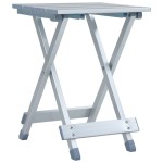 vidaXL Taburet de camping, 28 x 26 x 39 cm, aluminiu vidaXL Taburet de camping, 28 x 26 x 39 cm, aluminiu