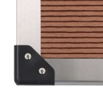 vidaXL Cădiță de duș de exterior maro 80x62 cm WPC și oțel inoxidabil vidaXL Cădiță de duș de exterior maro 80x62 cm WPC și oțel inoxidabil