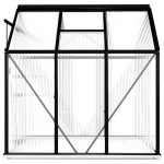 vidaXL Seră cu cadru de bază, antracit, 3,61 m², aluminiu vidaXL Seră cu cadru de bază, antracit, 3,61 m², aluminiu