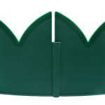 vidaXL Borduri de gazon, 10 buc., verde, 65x15 cm, PP vidaXL Borduri de gazon, 10 buc., verde, 65x15 cm, PP