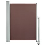 vidaXL Copertină laterală retractabilă de terasă, maro, 100 x 300 cm vidaXL Copertină laterală retractabilă de terasă, maro, 100 x 300 cm