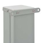 vidaXL Copertină laterală retractabilă de terasă, maro, 100 x 300 cm vidaXL Copertină laterală retractabilă de terasă, maro, 100 x 300 cm