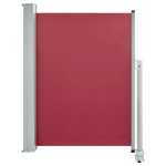 vidaXL Copertină laterală retractabilă de terasă, roșu, 100 x 300 cm vidaXL Copertină laterală retractabilă de terasă, roșu, 100 x 300 cm