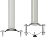vidaXL Copertină laterală retractabilă de terasă, roșu, 100 x 300 cm vidaXL Copertină laterală retractabilă de terasă, roșu, 100 x 300 cm