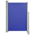 vidaXL Copertină laterală retractabilă de terasă, albastru, 120x300 cm vidaXL Copertină laterală retractabilă de terasă, albastru, 120x300 cm