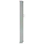 vidaXL Copertină laterală retractabilă de terasă, roșu, 120 x 300 cm vidaXL Copertină laterală retractabilă de terasă, roșu, 120 x 300 cm