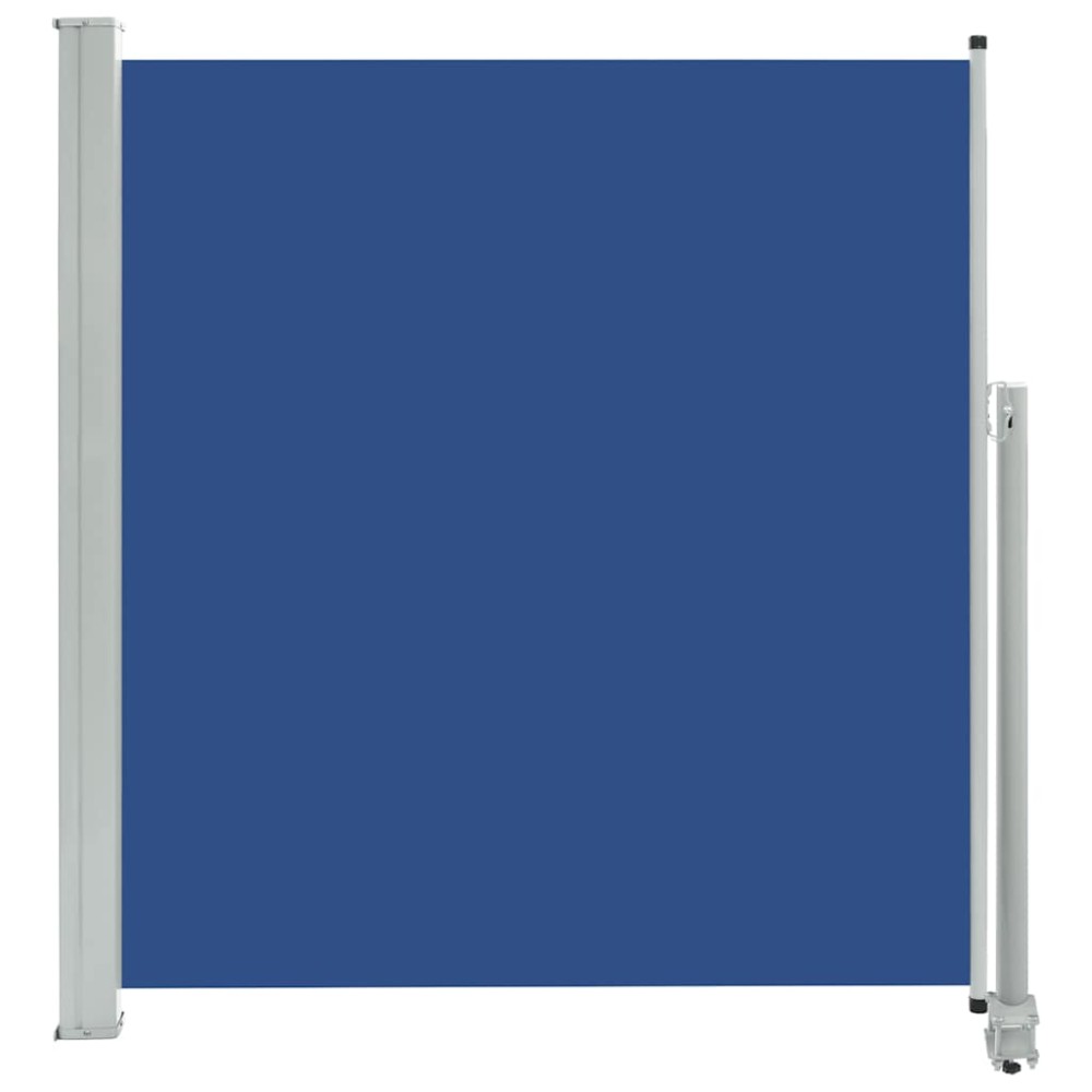 vidaXL Copertină laterală retractabilă, albastru, 140 x 300 cm