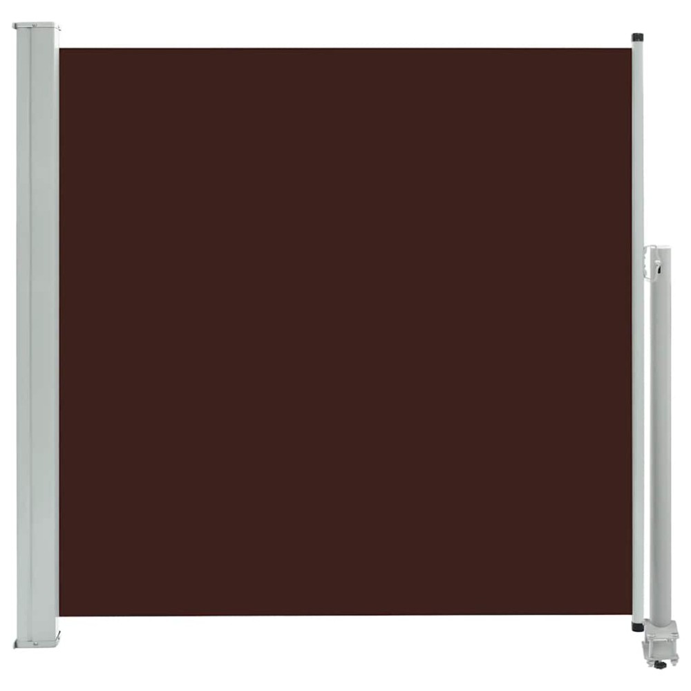 vidaXL Copertină laterală retractabilă de terasă, maro, 160 x 300 cm