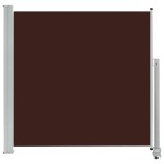 vidaXL Copertină laterală retractabilă de terasă, maro, 160 x 300 cm vidaXL Copertină laterală retractabilă de terasă, maro, 160 x 300 cm