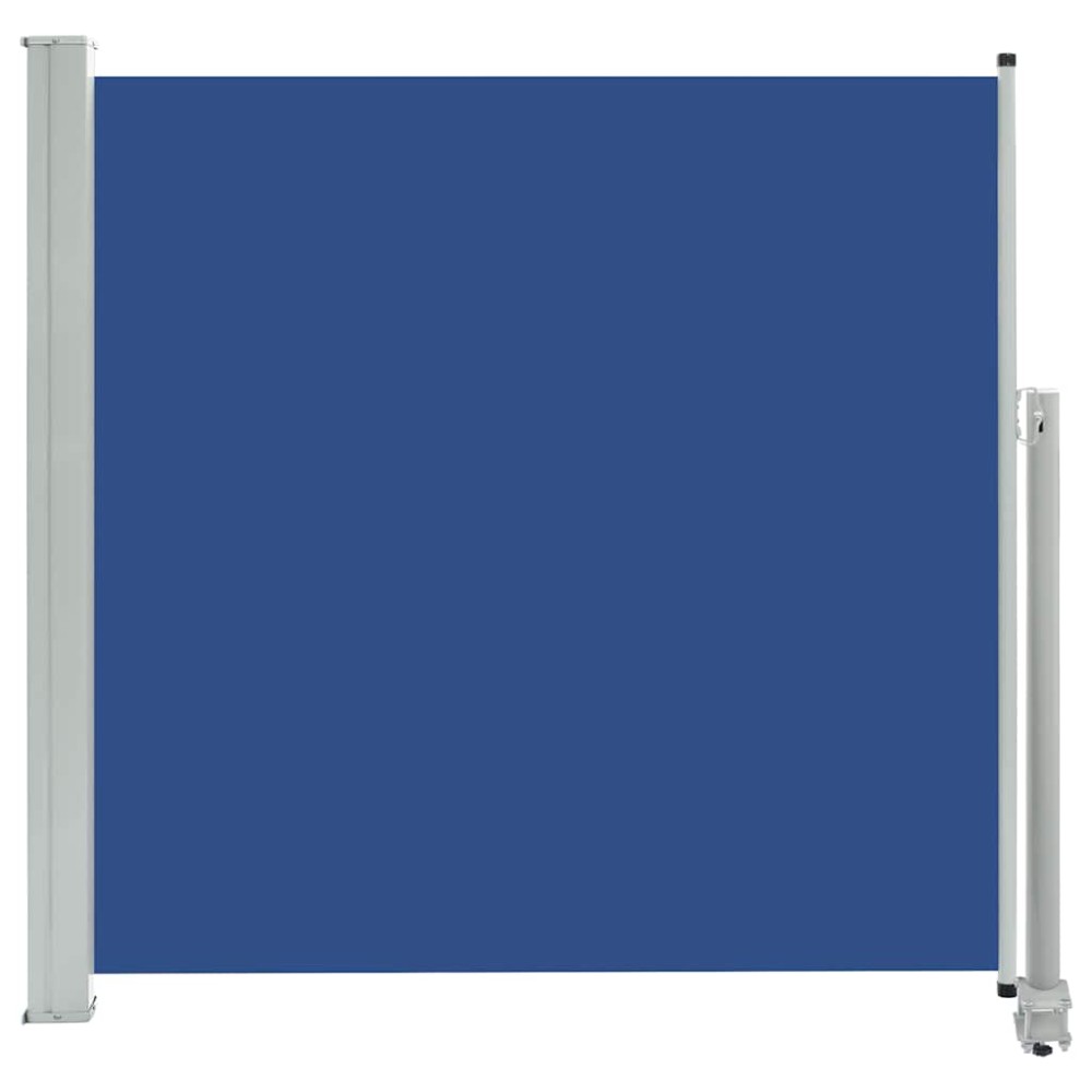 vidaXL Copertină laterală retractabilă de terasă, albastru, 160x300 cm