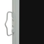vidaXL Copertină laterală retractabilă de terasă, negru, 60 x 300 cm vidaXL Copertină laterală retractabilă de terasă, negru, 60 x 300 cm