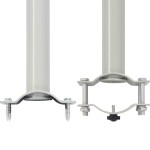 vidaXL Copertină laterală retractabilă de terasă, maro, 60 x 300 cm vidaXL Copertină laterală retractabilă de terasă, maro, 60 x 300 cm