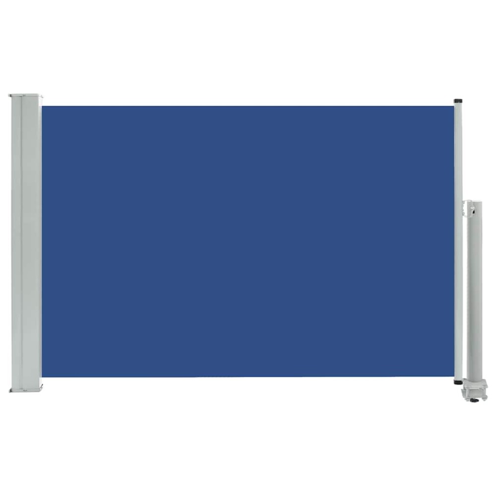 vidaXL Copertină laterală retractabilă de terasă, albastru, 60x300 cm