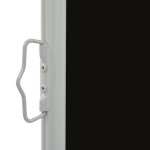 vidaXL Copertină laterală retractabilă de terasă, negru, 80 x 300 cm vidaXL Copertină laterală retractabilă de terasă, negru, 80 x 300 cm