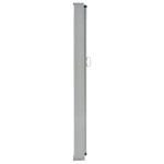 vidaXL Copertină laterală retractabilă de terasă, maro, 80 x 300 cm vidaXL Copertină laterală retractabilă de terasă, maro, 80 x 300 cm