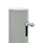 vidaXL Copertină laterală retractabilă de terasă, maro, 80 x 300 cm vidaXL Copertină laterală retractabilă de terasă, maro, 80 x 300 cm