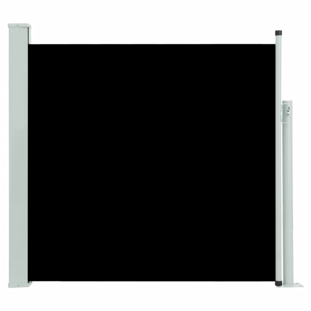 vidaXL Copertină laterală retractabilă de terasă, negru, 170 x 300 cm