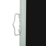 vidaXL Copertină laterală retractabilă de terasă, negru, 170 x 300 cm