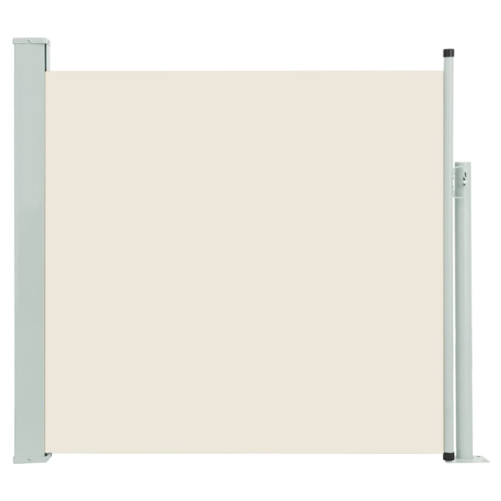 vidaXL Copertină laterală retractabilă de terasă, crem, 170 x 300 cm