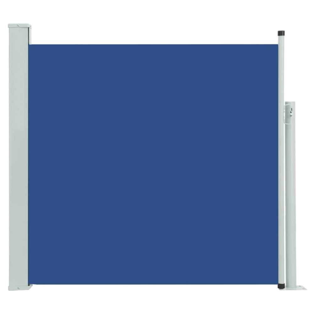vidaXL Copertină laterală retractabilă de terasă, albastru, 170x300 cm