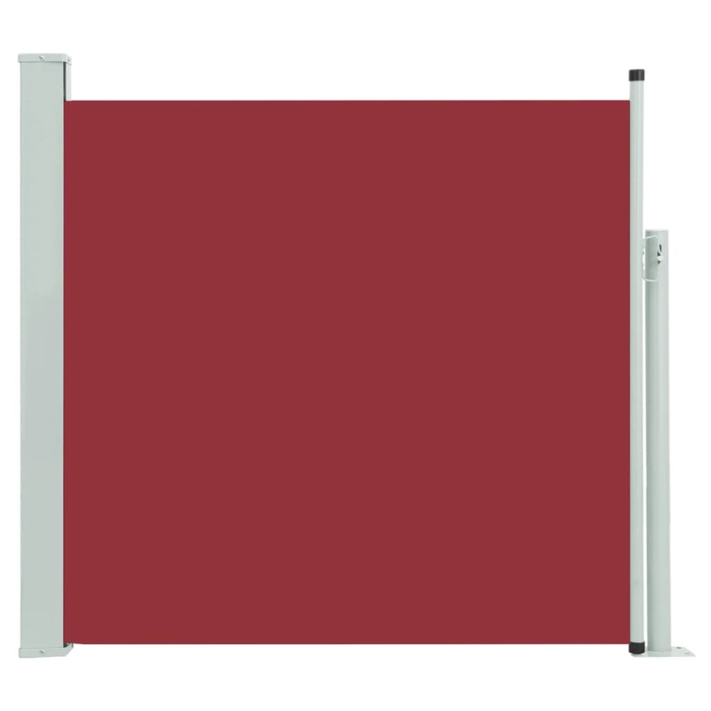 vidaXL Copertină laterală retractabilă de terasă, roșu, 170 x 300 cm