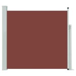 vidaXL Copertină laterală retractabilă de terasă, maro, 170 x 300 cm vidaXL Copertină laterală retractabilă de terasă, maro, 170 x 300 cm