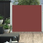vidaXL Copertină laterală retractabilă de terasă, maro, 170 x 300 cm vidaXL Copertină laterală retractabilă de terasă, maro, 170 x 300 cm