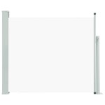vidaXL Copertină laterală retractabilă de terasă, crem, 100 x 300 cm vidaXL Copertină laterală retractabilă de terasă, crem, 100 x 300 cm