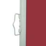 vidaXL Copertină laterală retractabilă de terasă, roșu, 100 x 300 cm vidaXL Copertină laterală retractabilă de terasă, roșu, 100 x 300 cm