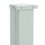 vidaXL Copertină laterală retractabilă de terasă, gri, 100 x 500 cm vidaXL Copertină laterală retractabilă de terasă, gri, 100 x 500 cm