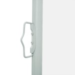 vidaXL Copertină laterală retractabilă de terasă, crem, 120 x 500 cm vidaXL Copertină laterală retractabilă de terasă, crem, 120 x 500 cm