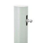 vidaXL Copertină laterală retractabilă de terasă, maro, 120 x 500 cm vidaXL Copertină laterală retractabilă de terasă, maro, 120 x 500 cm