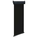 vidaXL Copertină laterală de balcon, negru, 60 x 250 cm vidaXL Copertină laterală de balcon, negru, 60 x 250 cm